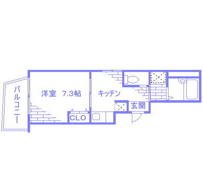 上野学園大学賃貸マンション・1DK