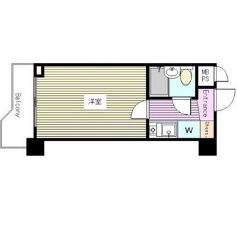 東京都台東区松が谷３丁目 賃貸マンション 1K