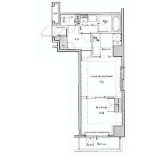 東京都台東区清川２丁目 賃貸マンション 1LDK