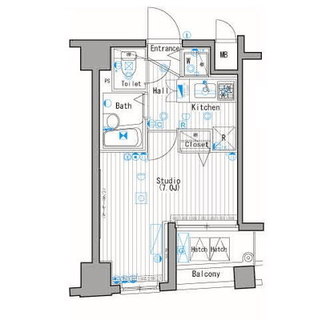 東京都台東区蔵前４丁目 賃貸マンション 1K