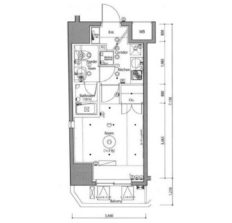 東京都台東区下谷１丁目 賃貸マンション 1K