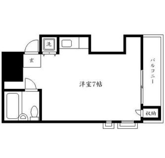 東京都台東区花川戸１丁目 賃貸マンション 1R